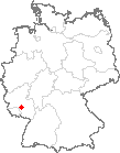 Karte Grumbach, Glan